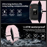 LIGE Call Reminder Smart Watch Women Fitness Activity Sleep Tracker Without Touch Screen Men Smart Bracelet Band for Android iOS - Image 5