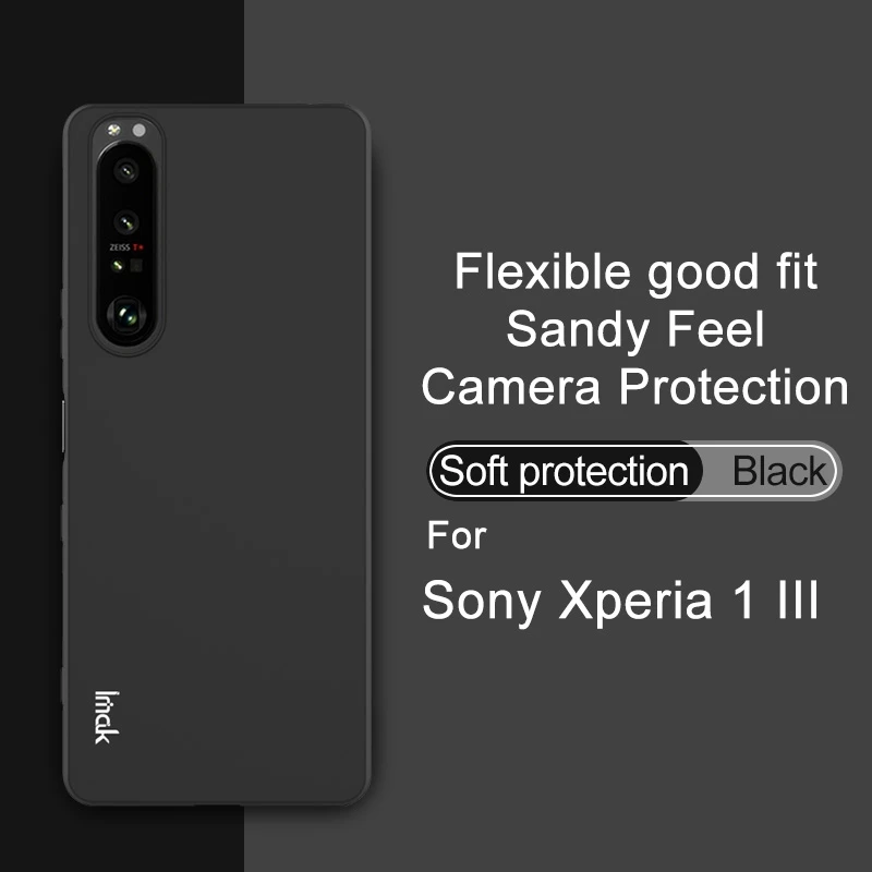 For Sony Xperia 1 III IMAK UC-3 Series Shockproof Frosted TPU Protective Case
