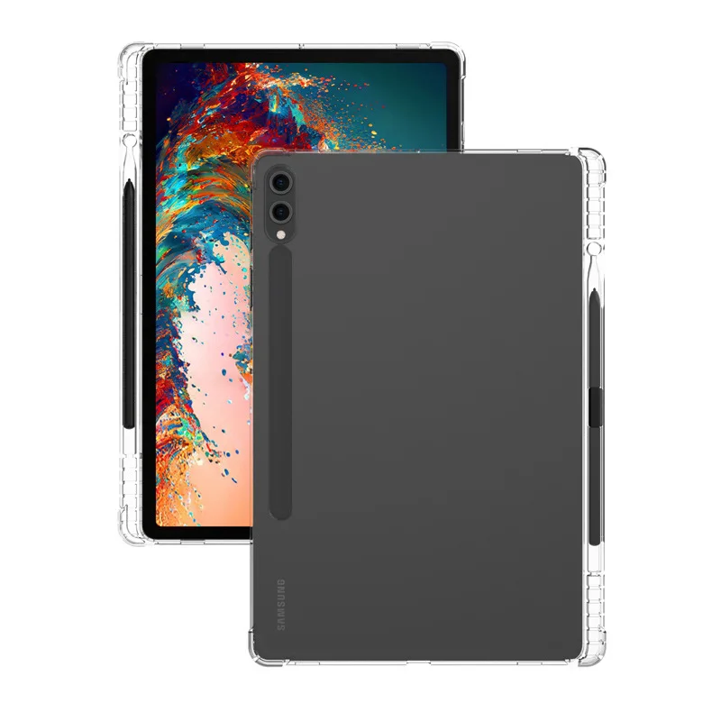 Shockproof Soft TPU Tablet Cover with Pencil Holder
