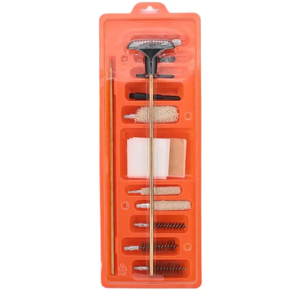 Kompletny zestaw do czyszczenia broni do pistoletów, karabinów, broń drzewnoogonowa, narzędzia do czyszczenia i konserwacji lufy.