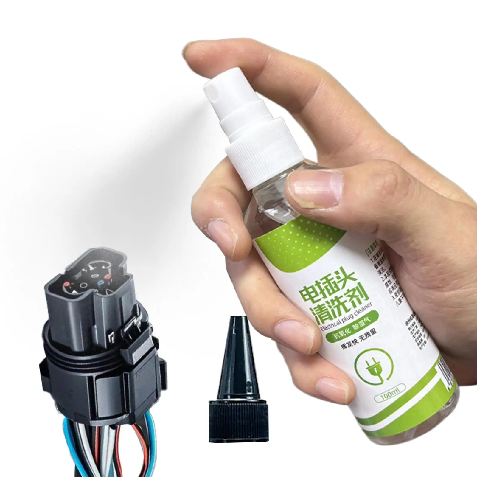 Electrical Cleaner Fast-Drying Electronic Cleaner Safety Aerosol Spray 100ml Industrial Equipment Degreaser Liquid For Car Plugs
