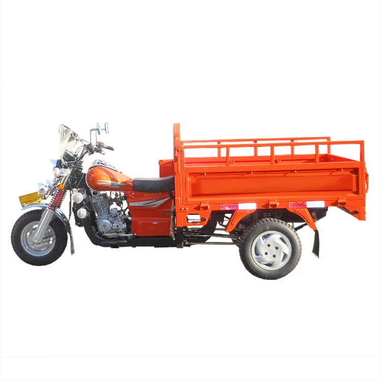 150 Wind Tricycle Cold Gasoline Freight Large Capacity Motorcycle Convertible Transport Vehicle Other Motorcyclescustom