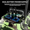 500M Waterproof Electric RC Bait Boat 2KG Loading Dual Battery Supply Smart Cruise LED Lighting Remote Control Nest Fishing Boat 5