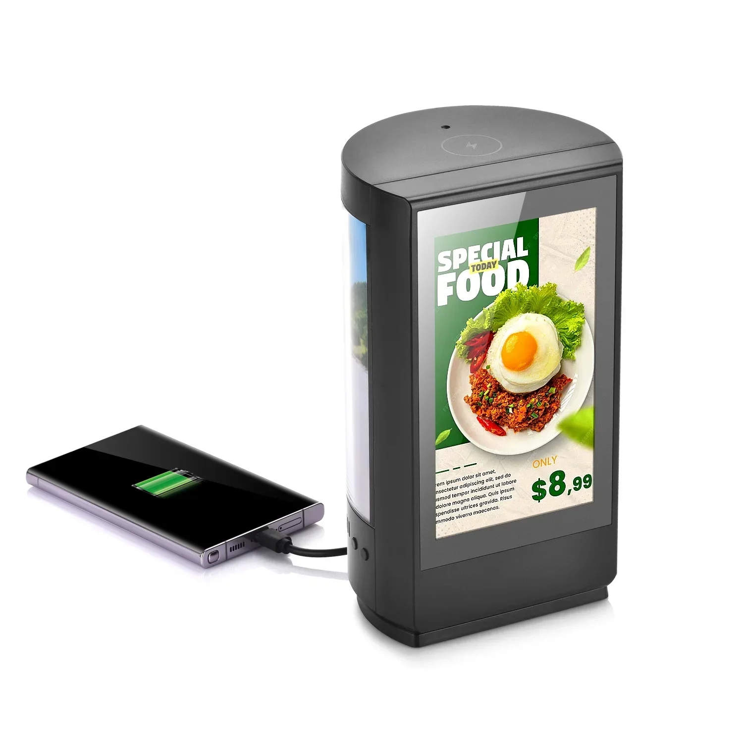 7-дюймовый сенсорный ЖК-экран Android WiFi Дистанционное управление Таблица Android Киоск Цифровая вывеска Рекламный дисплей