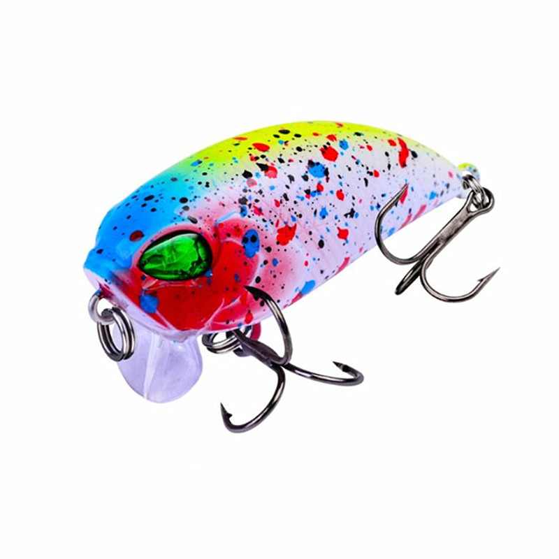 1PCS Crankbait Fishing Lure 5cm 7.2g Floating Crank Wobbler Isca Artificial Bass Pike Hard Bait Pesca Japan Fishing Tackle