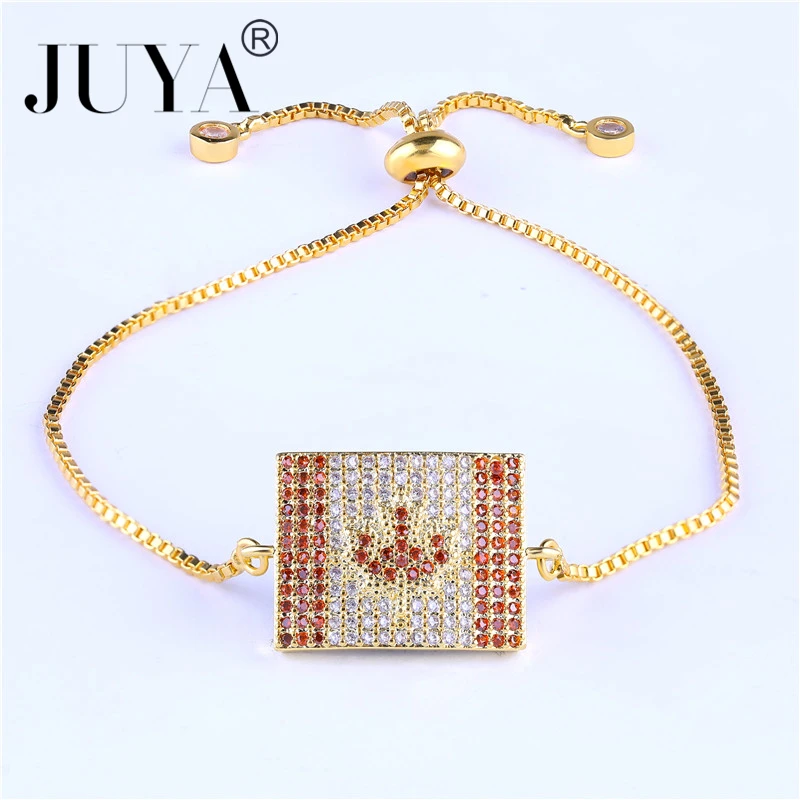 Zirconia Charm Chain Bracelets Bangles Charm Bracelets Canada