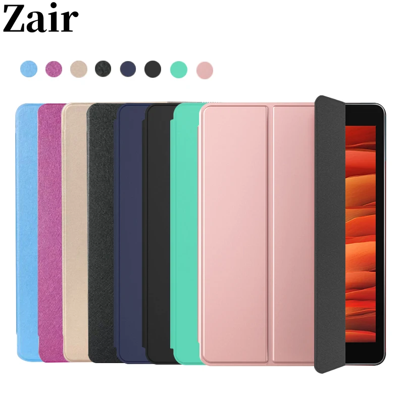 

Чехол-подставка для Samsung Galaxy Tab A7 Lite 2021 8,7 T220 T225, чехол тройного сложения из искусственной кожи для Samsung A7 Lite 8,7 T220, чехол