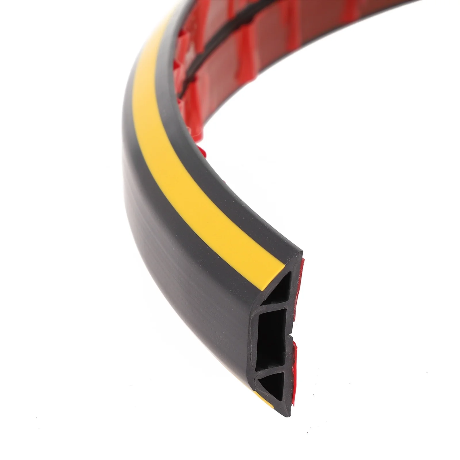 튼튼한 바닥 케이블 보호 커버, 고무 트렁크, 1m 길이, 40mm, 50mm, 부드러운 PVC 케이블 보호기