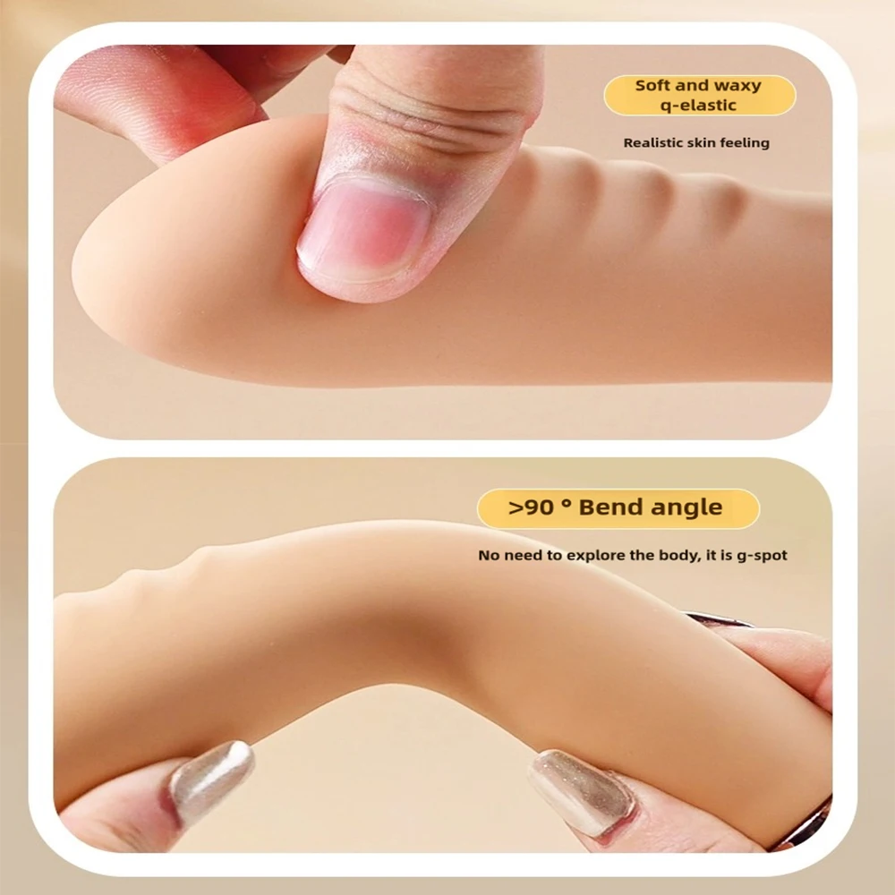 Consolador vibrador de punto G, estimulador Anal de clítoris flexible, 10 modos de vibración potentes. 2 Consolador vibrador de punto G, estimulador Anal de clítoris flexible, 10 modos de vibración potentes. 2