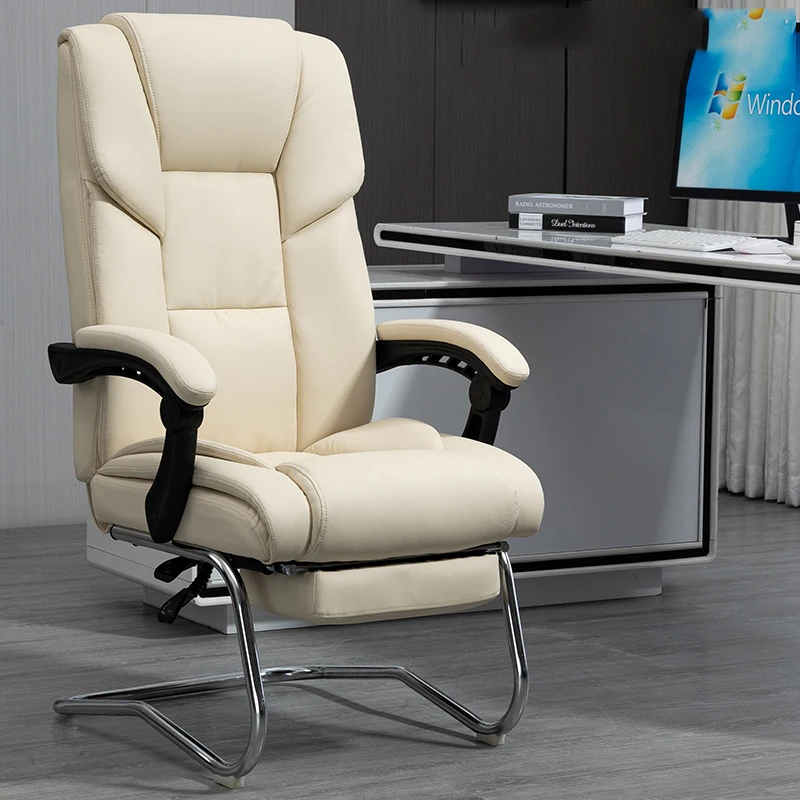 Lounge Professional Office Chairs Roller Leather Luxury Adjustable Work Chair Mobile Hairdressing Sillas De Playa Furnitures handle free shipping office chairs lounge massage comfortable professional work chair executive design sillas de playa furniture