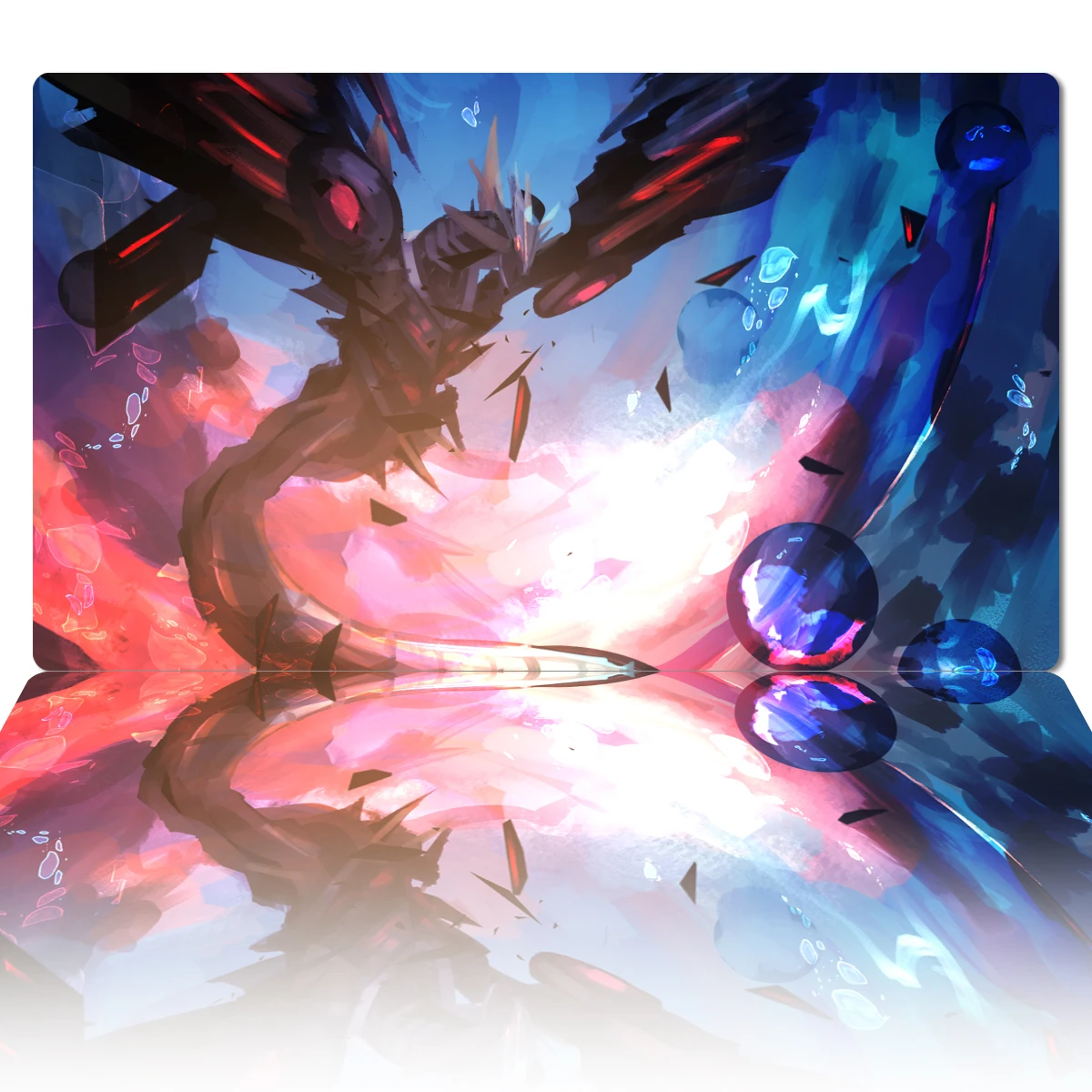 Yugioh Cyber Dragon Infinity Tcg Mat Infinite Impermanence Ccg Playmat Gioco Da Tavolo Trading Card Game Mat Anime Mouse Pad Free Bag