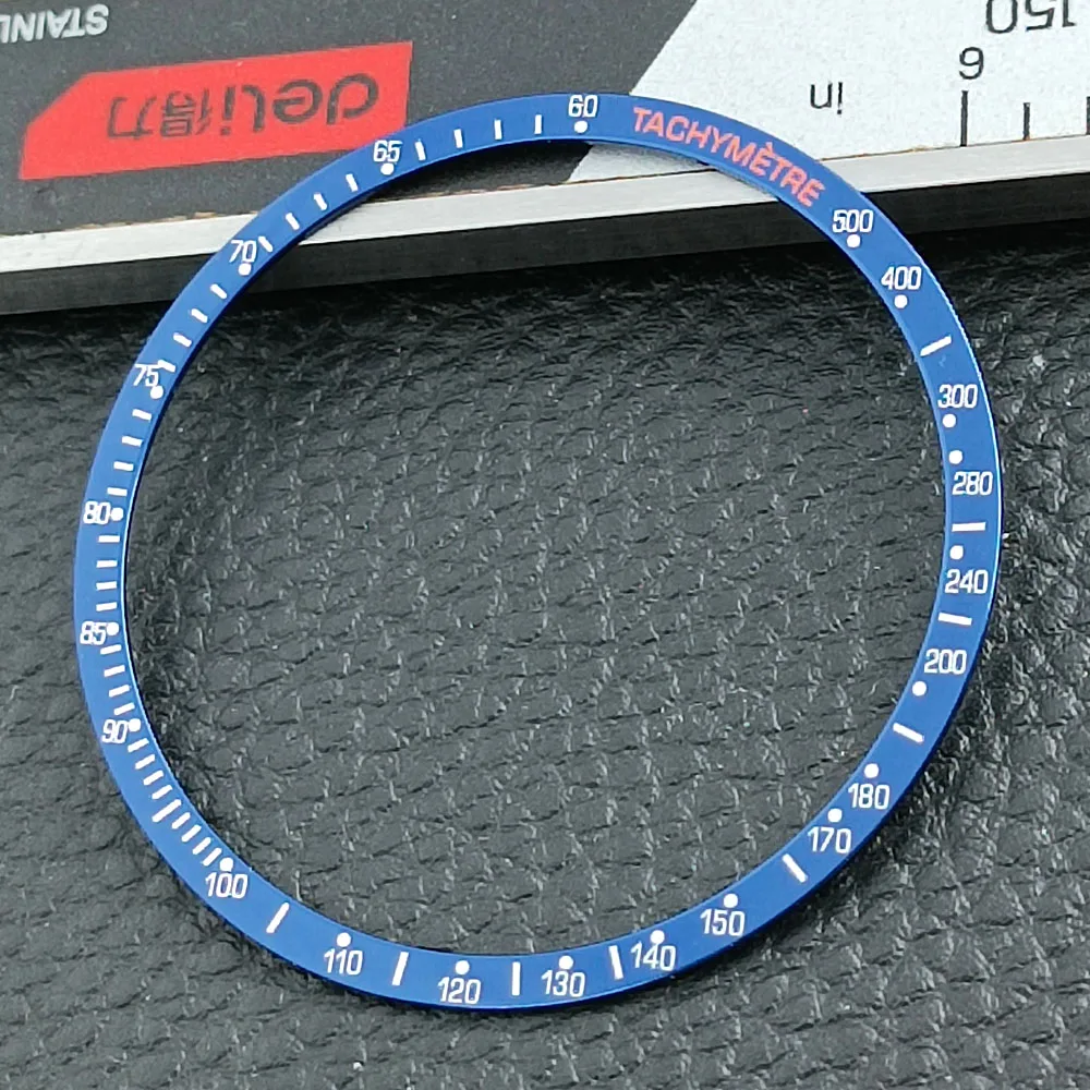 38.5 مللي متر * 34.2 مللي متر ساعة ألومنيوم الحافة...