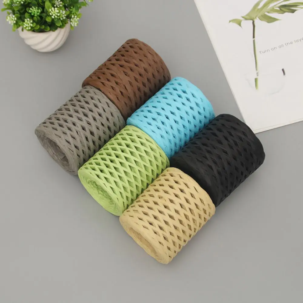 Friendly Paper Rope Used For Weaving Hats Baking Packaging Decorative Rope Braided Rope Packaging Tape Manual