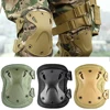 4Pcs Tactical Knee Pad Elbow CS Military Protector Army Airsoft Outdoor Sports Hunting Kneepad Safety Gear Knee Protective Pads 6