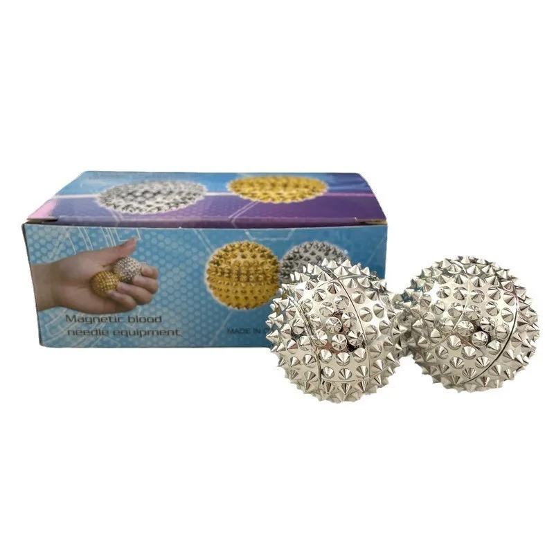 

Beauty Health Hand Massager Magnetic Massage Ball ABS Massage Ball 3.2cm Physiotherapy Hand Massage Ball