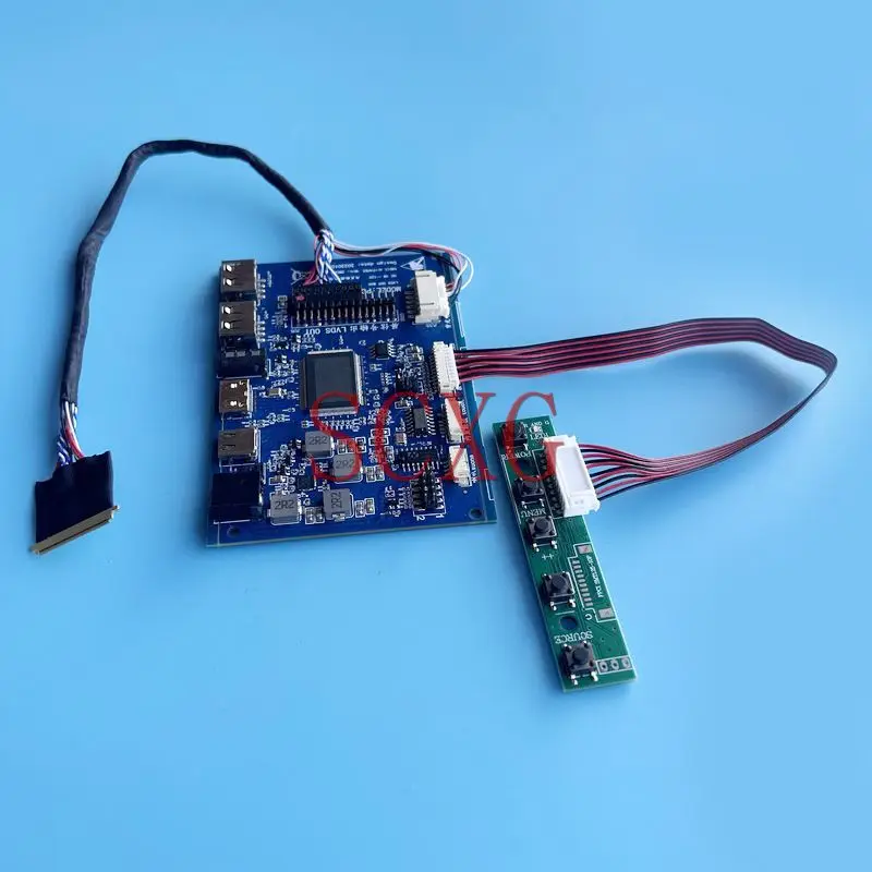 

Для BT156GW01 Mini HDMI-совместимый LVDS 40 Pin 15,6 "1366*768 матрица ноутбука DIY Kit PCB 862 плата контроллера 2 USB