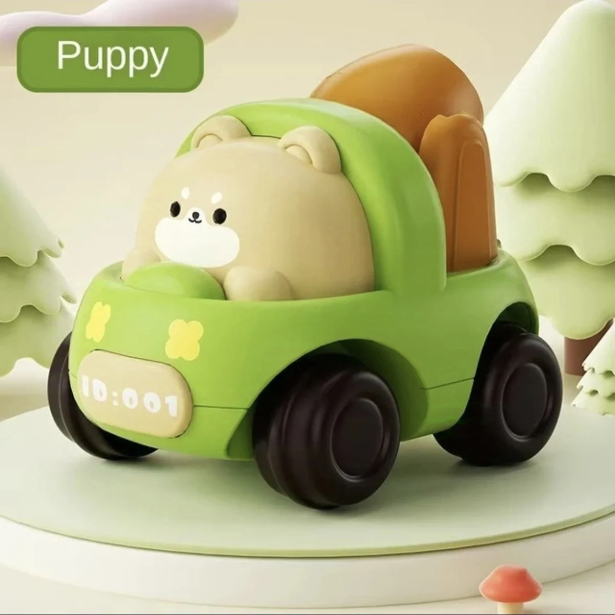 thumbnail image 1 of Kids toys engineering car boys interactive sliding toy car inertia cartoon car mini excavator, 1 of 4