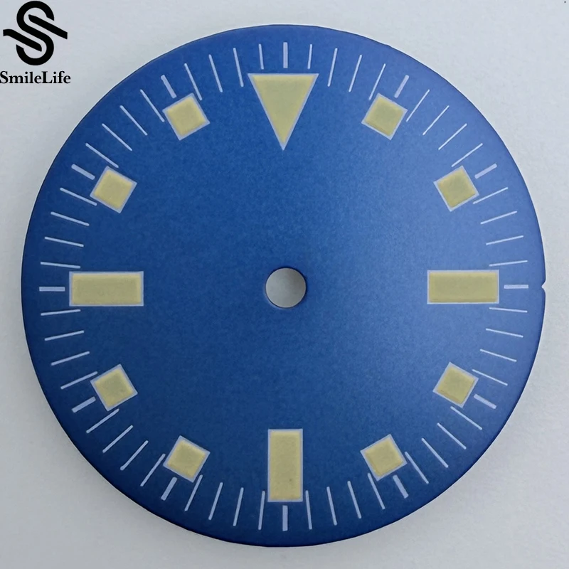 SmileLife 28.5mm Watch Dial Single Calendar No Calendar Watch Faces Modification Accessories for NH35/NH36/8215 Movement
