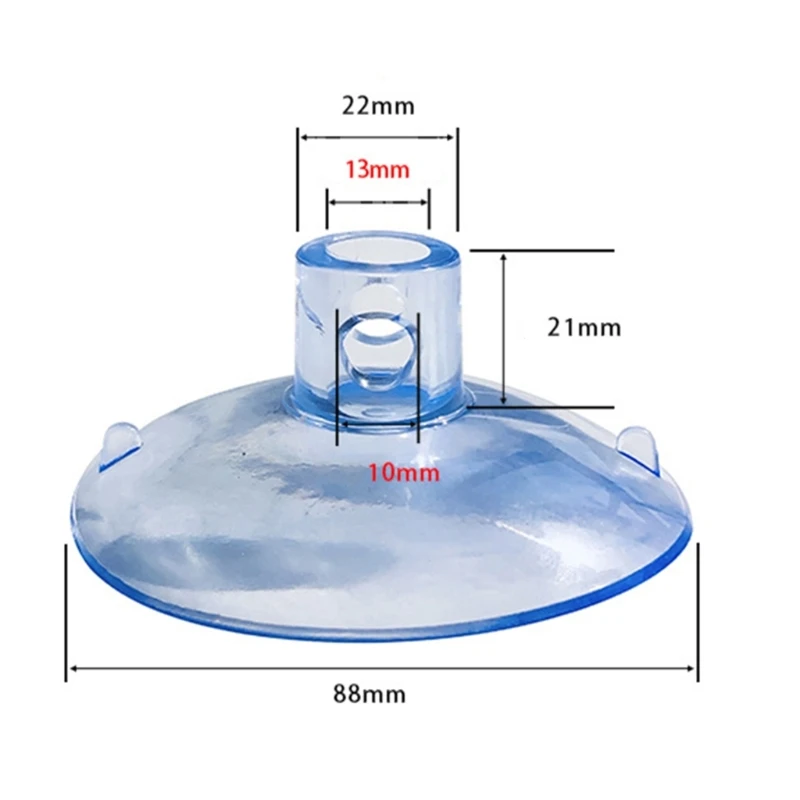 Suction Cups for Reptiles Habitat Decors Replacement Part Pet Toy Bed Fixing for Cats Bed Window Hammock Space Saving aquarium suction cup