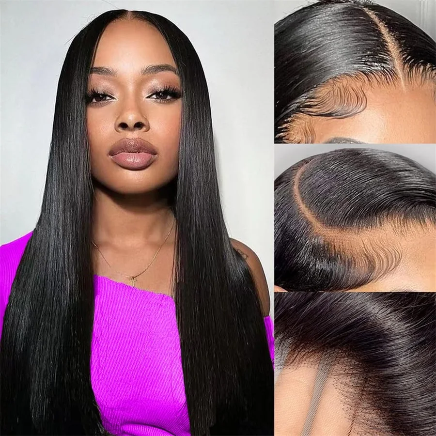 

Glueless Wig Human Hair Ready To Wear 6x4 Lace Front Wig Bling Glueless Ready To Go Glueless Human Hair Wigs