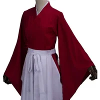 Ensemble Kimono Japonais Kung Fu pour Homme et Femme, K/H, Uniforme Hakama Aïkido, Vêtements d'arts martiaux 5