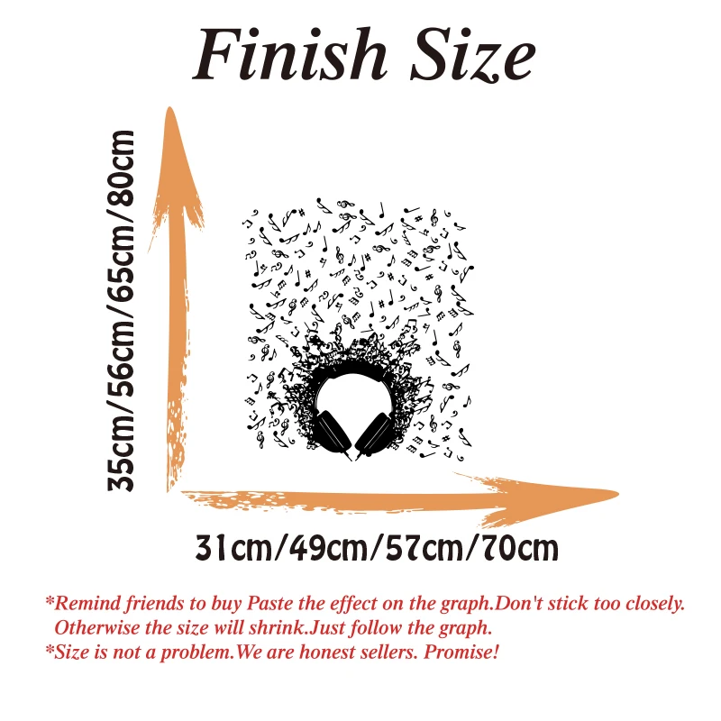 672 Adesivi Note Musicali Nero - 4 Design Impermeabili Per Decorare Buste, Quaderni, Regali - Foto 2