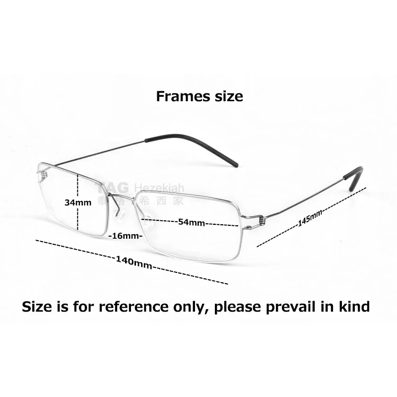 2026 Dänemark Design Titan Brille Rahmen Männer Runde Brille Koreanische Business Ultraleicht Brillen Mode quadratische brille Frauen – Detail 9