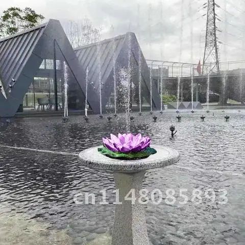 

Небольшой солнечный фонтан, бассейн, дневной свет, солнечный фонтан, садовый декор, уличная ванная с птицами, солнечный фонтан, плавающая вода