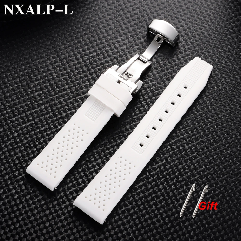 Breathable Silicone Quick Release Universal Watch Strap - Elegant Wristband