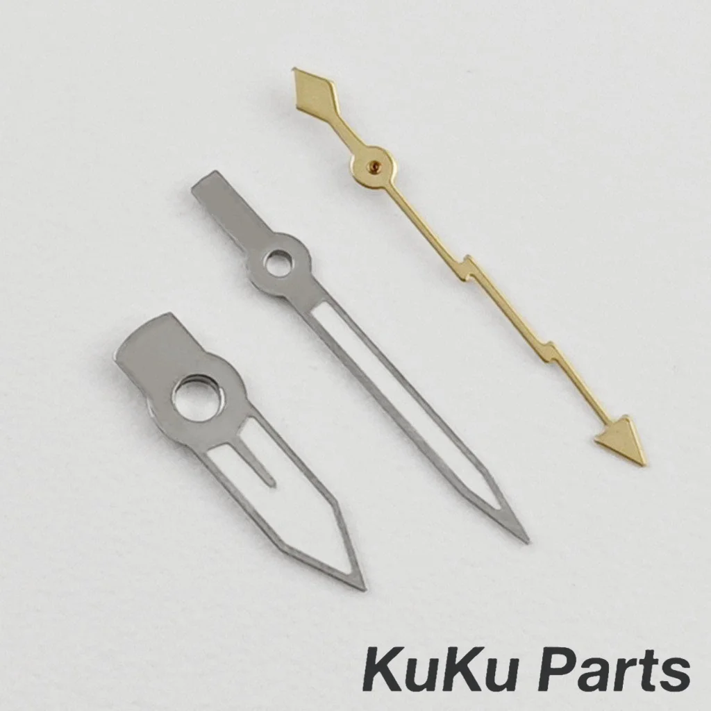 Green Super Luminous Lightning Second Hand for Watches - Precision Needle Pointer Parts