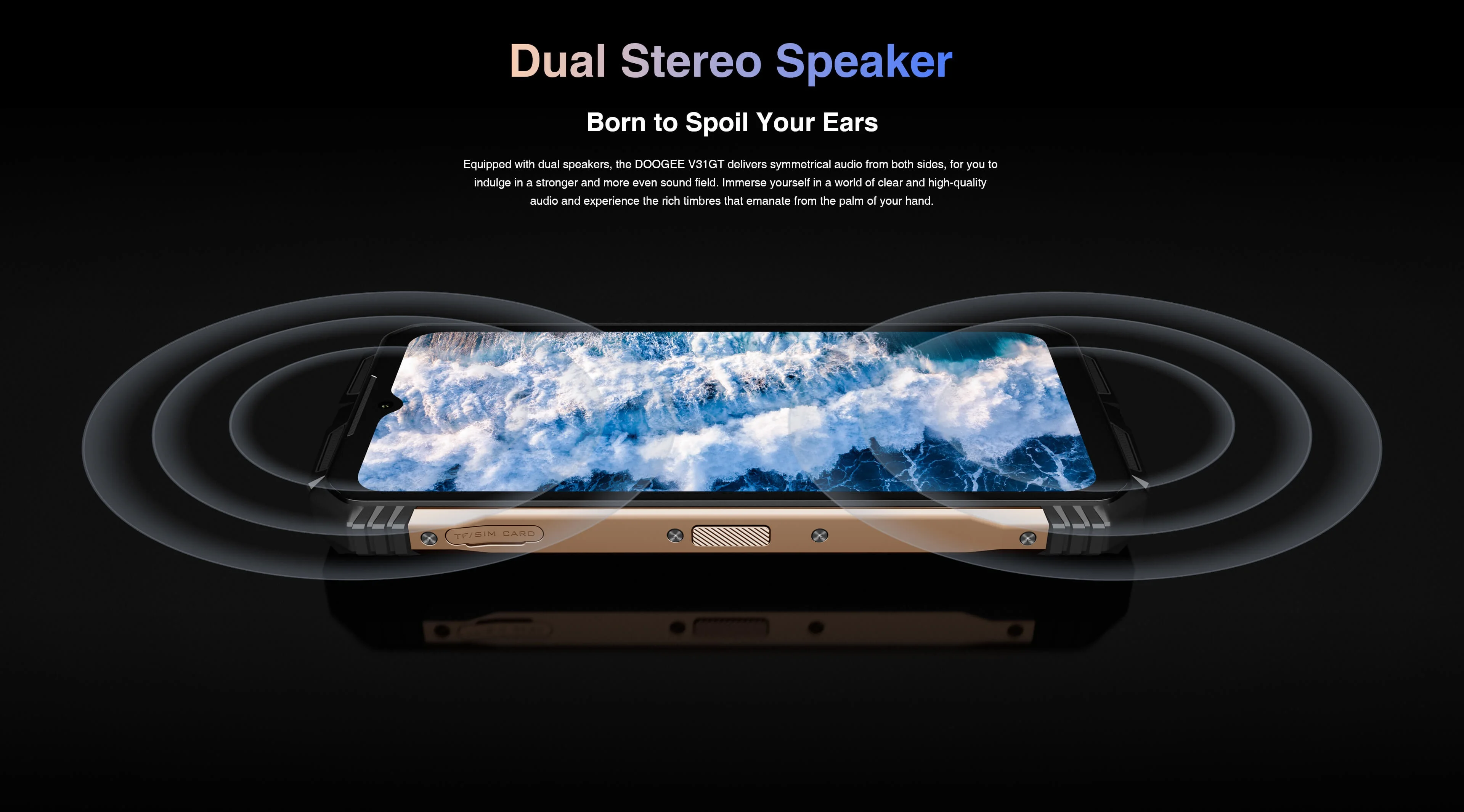 DOOGEE V31GT 10800mAh 66W 急速充電 12GB+256GB 頑丈な携帯電話 6.58