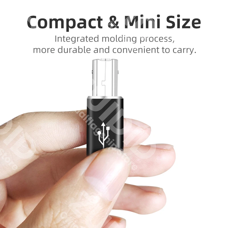 Universal USB Type C to Type B Printer and Device Adapter