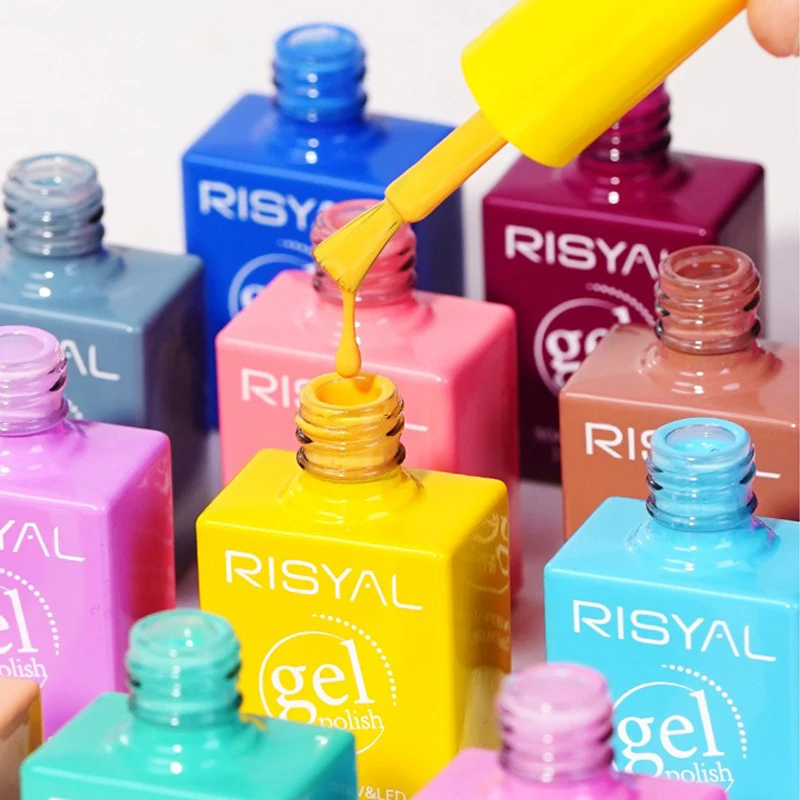 15ml Neon Gel Nail Polish Set - Vibrant Multi-Color Collection