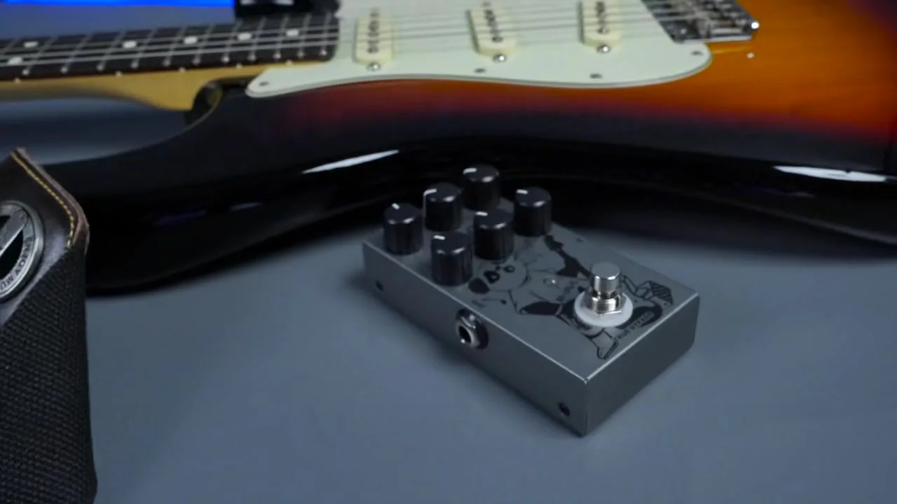 M-WAVE MINI EFX ギターエフェクター M-vave MINI-EFX Multic-effects Pedal 4 Overdrive Effects 4