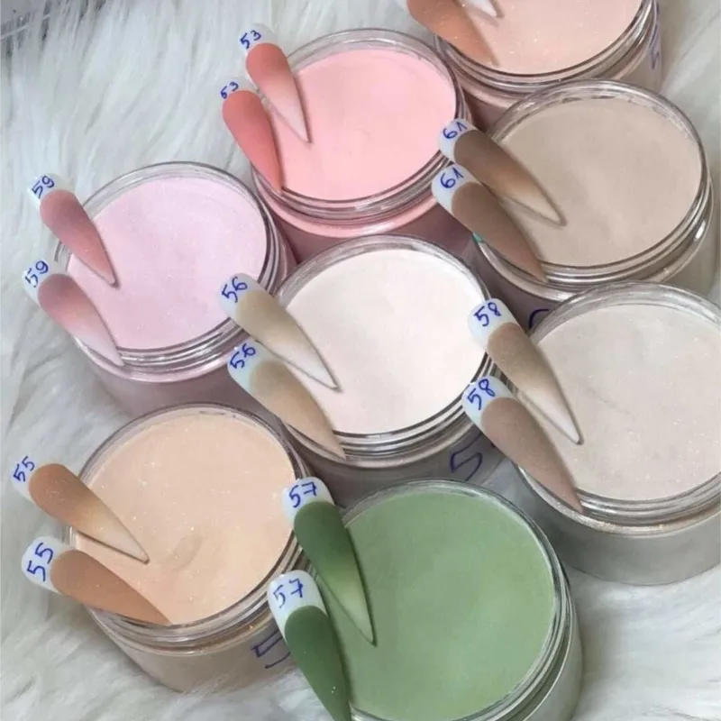 Acrylic Powder Kit 1 Oz/28G Nail Powder Acrylic Set 2 IN 1 Dipping Powder Acrylic French Nude Dust for Nail Extension/Sculpturing/Building