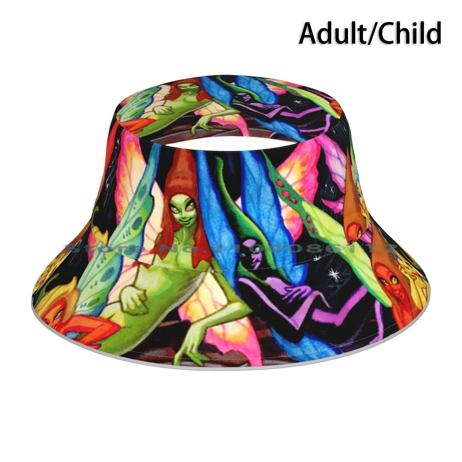 Preserver Cappello Da Pescatore Berretto Da Sole Elfquest Presserver Fantasy Wendy Pini Fates Elves Cappello Da Pescatore Pieghevole All'Aperto