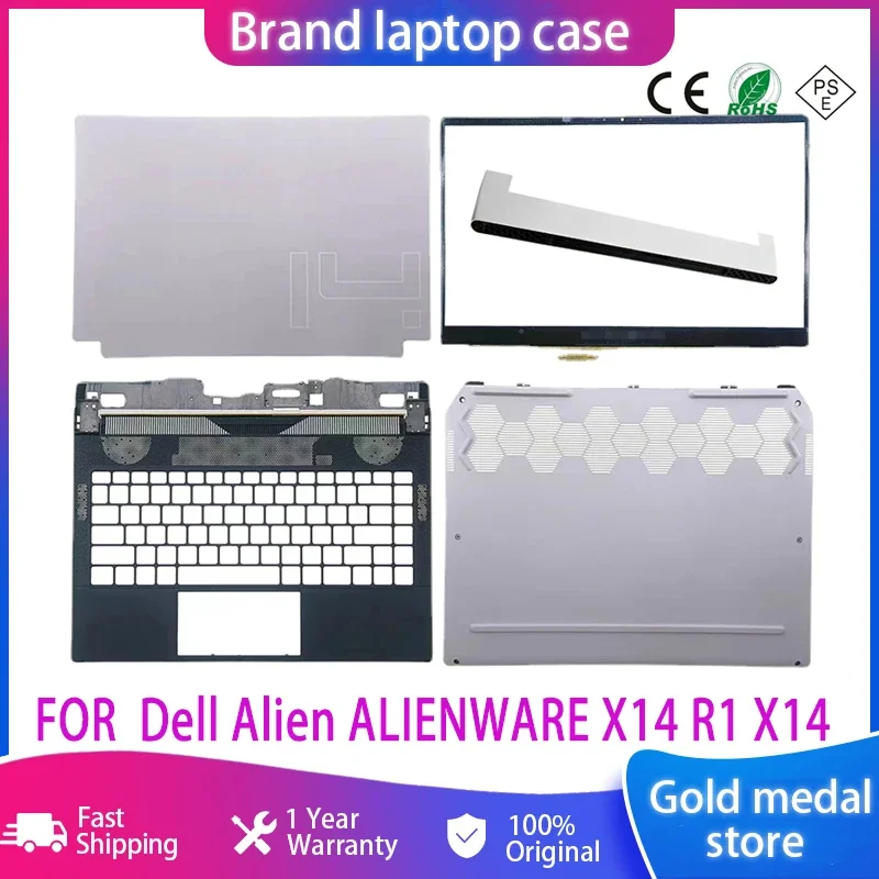 

FOR New Dell Alien ALIENWARE X14 R1 LCD Back Cover/Screen Frame/Palm Rest/Bottom Cover 0R14VV 03HXFT 052P24 0KNDF5