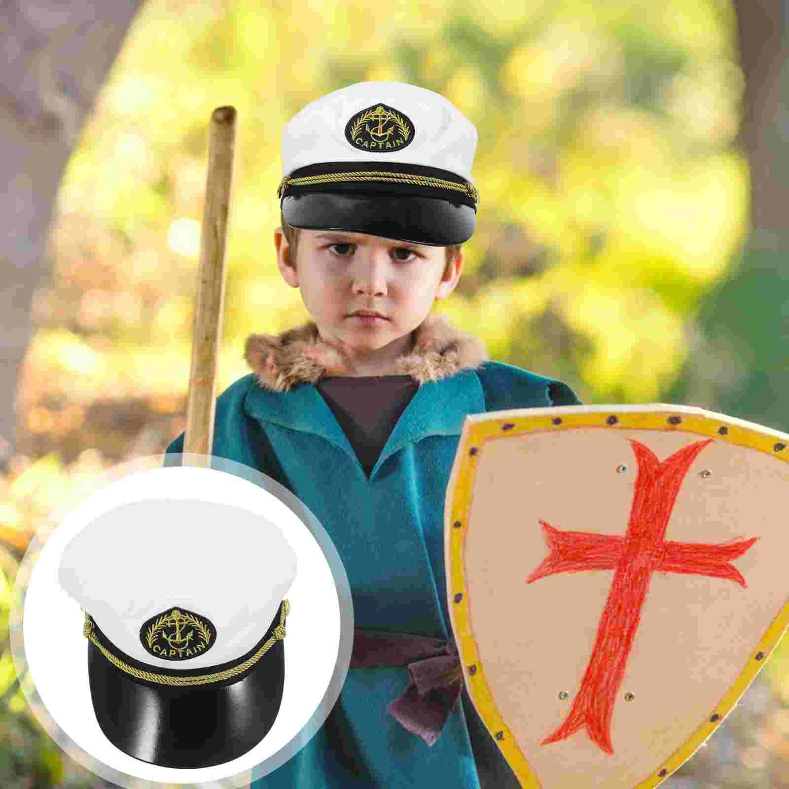 

Captains Hat Captains Cosplay Hat Boat Captain Hat Costume Hat Accessory
