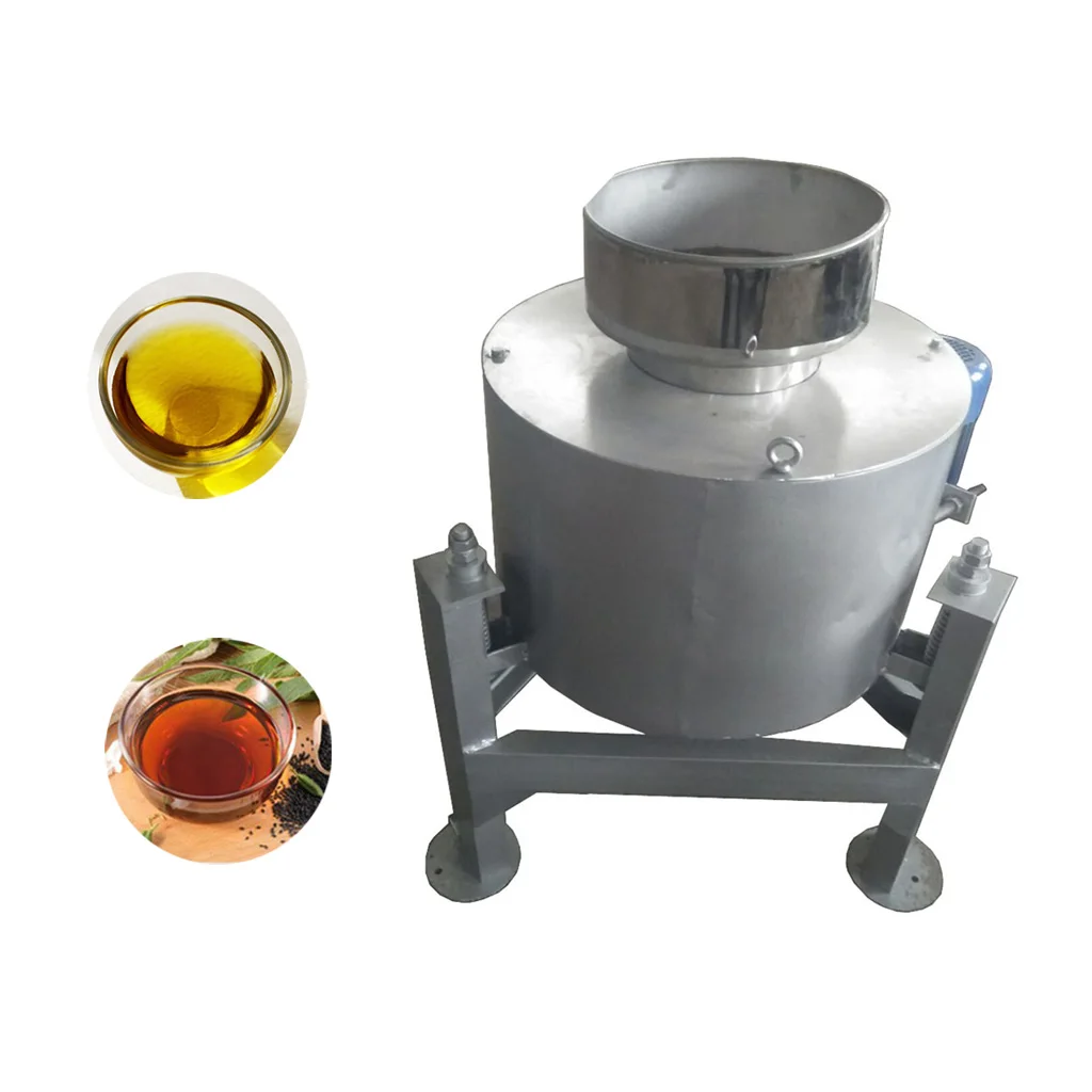 

Industrial carbon steel 50-100kg/hour edible oil filter for soybean HJ-OF86 peanut sunflower centrifugal oil filter machine