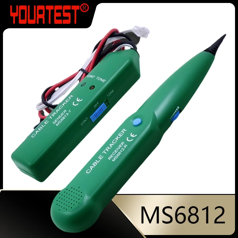 Cable Tester YOURTEST MS6812 Cable Tracker Professional Line Line LAN Detector Telephone Wire Tracer Network Neutral Tester Tool