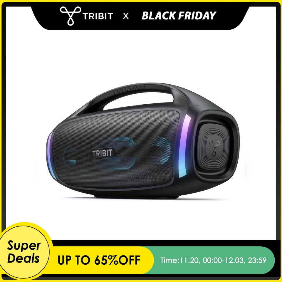 TRIBIT StormBox Blast 2 Bluetooth Speaker, 200W Power With