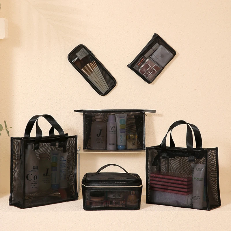 

Large-capacity Wash Bag Portable Simple and Portable Cosmetic Storage Bag Shopping Travel Storage Bag Organizer