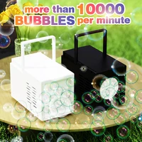 10 Hole Stage Outdoor Bubble Blowing Toy Kindergarten Handheld Small Double Hole Bubble Machine without Battery and Bubble Water 2