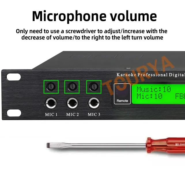 X5 sound fx processor grade karaoke squealing noise proof before home meeting audio processing stage