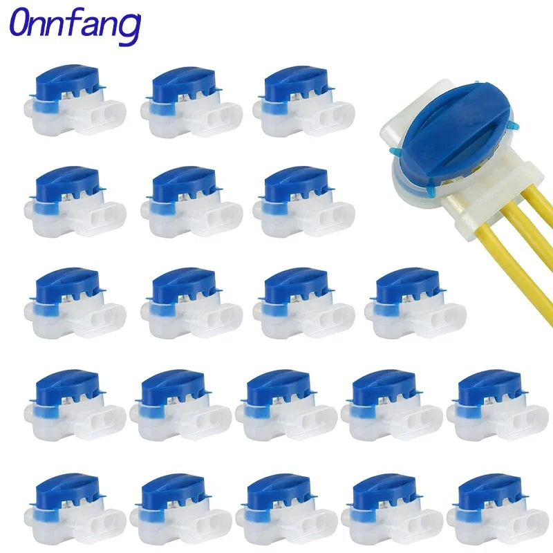 5/10/20pcs Cable Connector Gel Waterproof Cable Quick Adapter For Garden Auto Lawn Mower Blocks Robotic Lawnmower