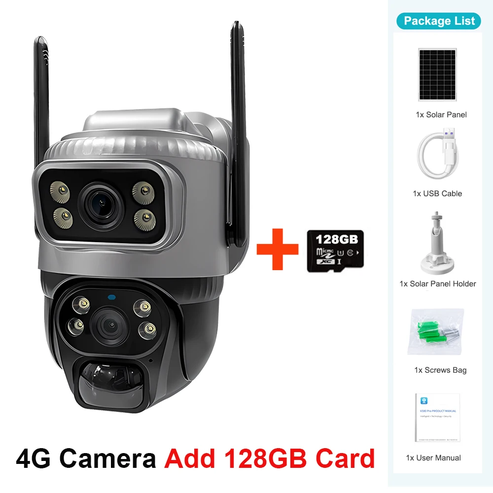 4G Cam 128GB Card
