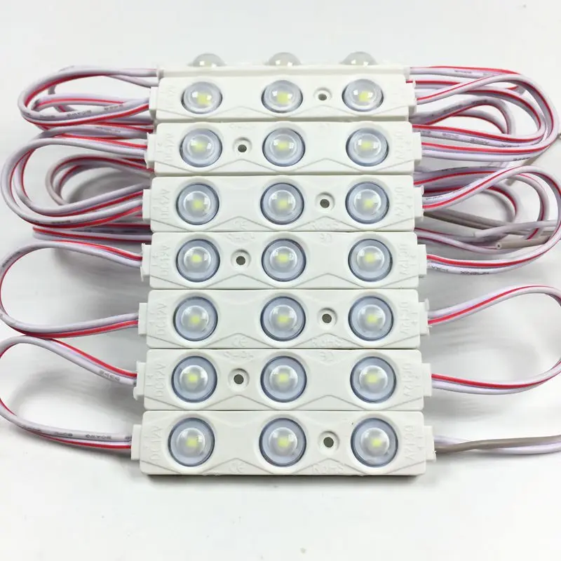 Super Bright Smd 2835 Led Injection Lens Module 1.5w Advertisement High Quality Led Module Lighting Module 3 Leds Dc12v - Led Modules - AliExpress