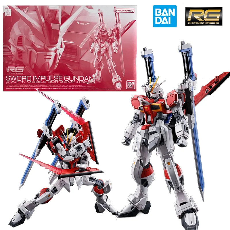 

Bandai Namco PB RG меч импульсный Gundam 1/144 14 см семена гандама аниме оригинальная экшн-фигурка Модель сборная игрушка подарок коллекция