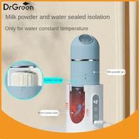 Dr.Green  Newborn Baby Bottle 4S Thermostatic Wide Mouth PPSU 180mL/240mL Sealed isolation Fast milk filling Removable/Washable 1