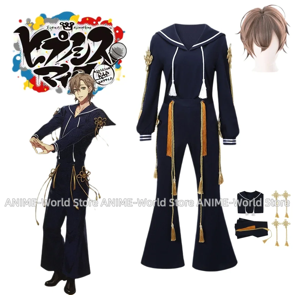 

Anime Voice Actor Division Rap Battle Yumeno Gentarou Cosplay Costume Women Men Adult Outfits Tops Pants Accessory Halloween